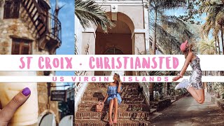 WE SPENT 2 DAYS IN CHRISTIANSTED ON ST CROIX · US VIRGIN ISLANDS  TRAVEL VLOG 86 [upl. by Shoshana]