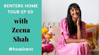 HowIRent S01 EP03 Decorating a Rented Home When you Cant Paint with Zeena Shah [upl. by Pyszka]