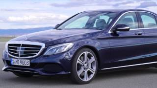 2014 MercedesBenz C300 BLUETEC HYBRID Review  AutoMotoTV [upl. by Burr]