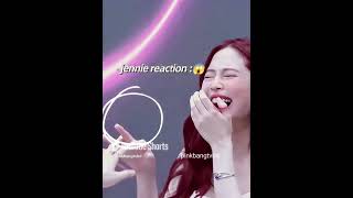 a blink doing hand trick with jennie but her reaction 🫠 re upload ytshorts viralvideo blinks [upl. by Nitsirk308]