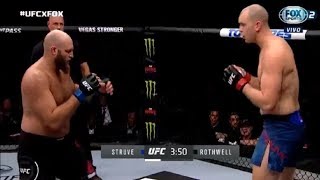 STEFAN STRUVE VS BEN ROTHWELL  FULL FIGHT [upl. by Kimmy]