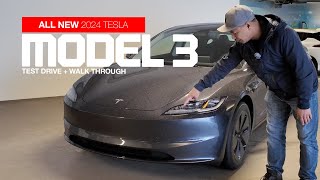 FIRST IMPRESSIONS 2024 Tesla Model 3 Long Range  test drive [upl. by Oicirbaf796]