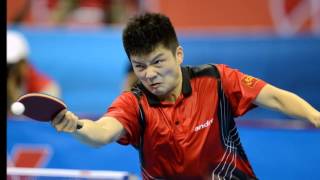 Fan Zhendong Backhand Slow Motion [upl. by Nylisoj]