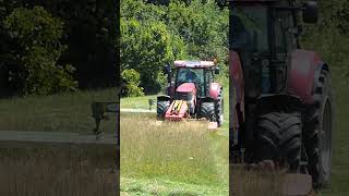 Case IH Puma 210  Pöttinger Alpha Motion 301 amp Krone Easy Cut R 360 tractor agro caseih [upl. by Ahseihs627]