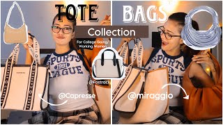 Amazon Bags HAUL 👜  AESTHETIC  AFFORDABLE Tote Bags Luxury Bags Hang bag Haul Charchita Sarma [upl. by Cnahc]