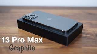 iPhone 13 Pro Max Graphite Unboxing with MagSafe Clear Case and Benks Wireless Power Bank [upl. by Jocelyn]