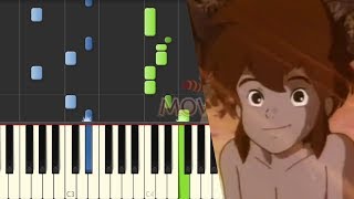 Mowgli  Piano Tutorial  ماوكلي  أغنية البداية [upl. by Dorrehs]