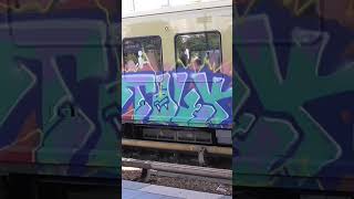 TOLK  SKUE still running Graffiti Subway Train SBahn Berlin 2024 [upl. by Lavella741]