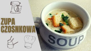 LIDLOMIX Przepisy  Kremowa Zupa Czosnkowa  Monsieur Cuisine Connect [upl. by Hecker60]