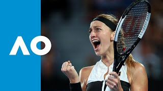 Petra Kvitova v Ashleigh Barty match highlights QF  Australian Open 2019 [upl. by Zorana]