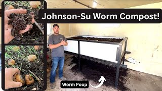 Making Compost Homemade Worm Farm Compost System  Vermicompost [upl. by Nnednarb245]