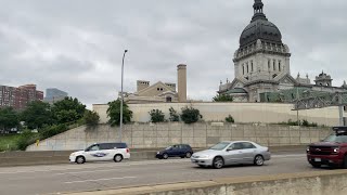 Driving in Downtown Twin Cities Minneapolis ❤️ Minnesota Summer June 6282024 HD [upl. by La Verne]