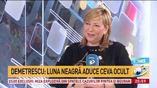 Cristina Demetrescu astrolog Mă sperie tensiunile care apar în aprilie [upl. by Adlai]