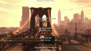 GTA 4  End Credits 1080p [upl. by Halvaard]