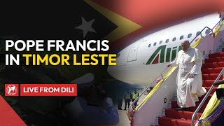 LIVE  Pope Francis in East Timor  Meeting with Bishops and Clergy  September 10 2024 [upl. by Vaas]