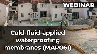 Cold Fluid Applied Waterproofing Membranes MAP061 [upl. by Nnylasor]