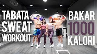 BAKAR 1000 KALORIMU TABATA WORKOUT with KOREAN TRAINER [upl. by Ynamrej]