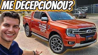 NOVA Ford Ranger Limited 2024  A mais TECNOLÓGICA e com 4x4 inteligente [upl. by Gmur334]