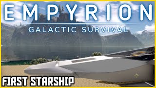 Empyrion Galactic Survival  Getting Started  My First Ship  Gameplay 2023 Ver 191 [upl. by Arretnahs383]