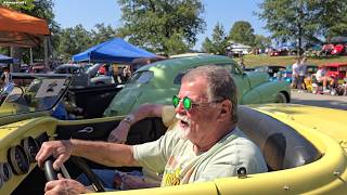 2024 car show 1949 amp back only classic cars hot rods street rods old trucks rat rods custom cars USA [upl. by Anim]