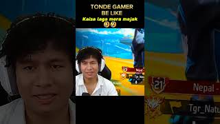 TONDE gamer Prank with 2B GAMER 😆😆 freefire tondegamer shorts [upl. by Estren12]