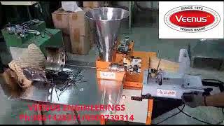 fully automatic agarbatti making machine veenus engineerings 8861428311 [upl. by Altman]