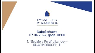 QUASIMODOGENITI 1 Niedziela Po Wielkanocy [upl. by Earl480]