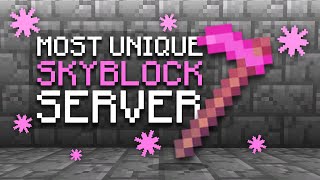 THE BEST NEW SKYBLOCK SERVER OF 2024  Minecraft Skyblock  18  121 [upl. by Aninaj]