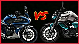 YAMAHA FAZER 25 VS YAMAHA FZS FI V30 COMPARISON REVIEW [upl. by Ylac]