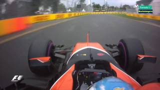 Alonso onboard Q2 Australia 2017 [upl. by Ttenna603]