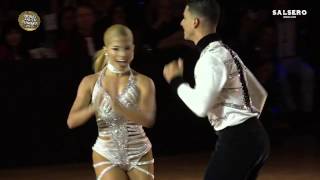 Jefferson y Adrianita Colombia Professional Salsa Cabaret Final Round World Salsa Summit 2017 [upl. by Aritak758]