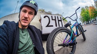 LEARNING 24 NEW BMX TRICKS IN 24 HOURS [upl. by Ames]