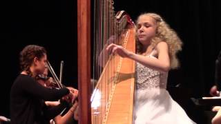 Boieldieu Harp Concerto performed by Alisa Sadikova 23042017 [upl. by Galen]