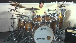 Ludwig Classic Maple Exotic 24810121416 soundcheck  BATERACLUBEcombr [upl. by Hausmann869]