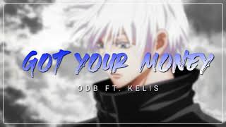 ODB ft Kelis Baby i Got your money slowed  reverb [upl. by Yltneb177]