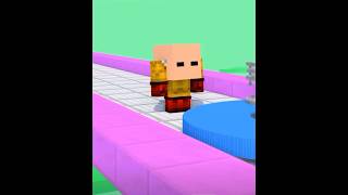 Build A Queen Minecraft style run challenge  cool edit shorts funnygames minecraft stonecraft [upl. by Lezned]