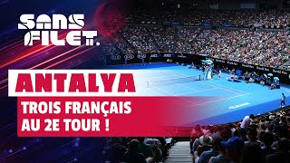 🎾 Tennis ATP Antalya 2021  Lamasine Grenier et Chardy en huitièmes  Sans Filet [upl. by Diver201]