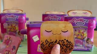 Unboxing 4 Cookeez Makery Toasty Treatz Is there a trick to avoiding dupes [upl. by Zantos]