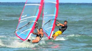 Solar  2011 NeilPryde windsurfing freeride sail [upl. by Qerat606]