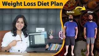 He lost 20 KG in 3 Months  Diet Plan for Weight Loss  By GunjanShouts [upl. by Arodnahs343]