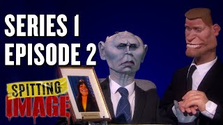 Spitting Image  Series 1 Episode 2  Full Episode [upl. by Elleivap976]