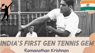 Ramanathan Krishnan  Indias Only Wimbeldon Semifinalist in Mens Singles [upl. by Susannah]