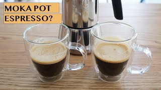 MAKE ESPRESSOLIKE COFFEE USING MOKA POTS [upl. by Calore]