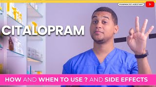 Citalopram How to Use It amp 3 Common Side Effects [upl. by Ardyaf]