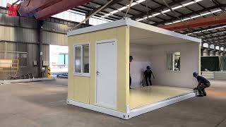 2022 new folding container house [upl. by Gaw]