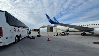 Driving a Bus onto an Airfield and Shuttling Around Iowa City [upl. by Asehr392]