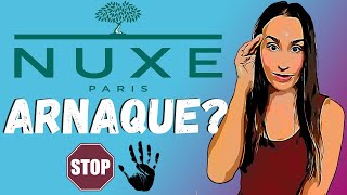 MON AVIS SUR NUXE  ARNAQUE  NATUREL EFFICACE  JE DIS TOUT SANS LANGUE DE BOIS [upl. by Ahsyt879]