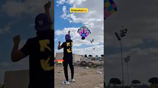 Kite Lovers😍 Big Kite😱 kite kites kiteflying patang shorts [upl. by Lanti178]