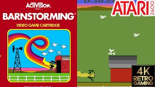 Barnstorming Atari 2600 4k Gameplay [upl. by Nylanna]