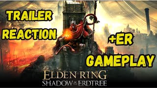 Shadow of the Erdtree Trailer reaction ER Gameplay eldenring eldenringshadowoftheerdtree [upl. by Yeffej]